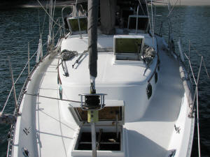 Foredeck area