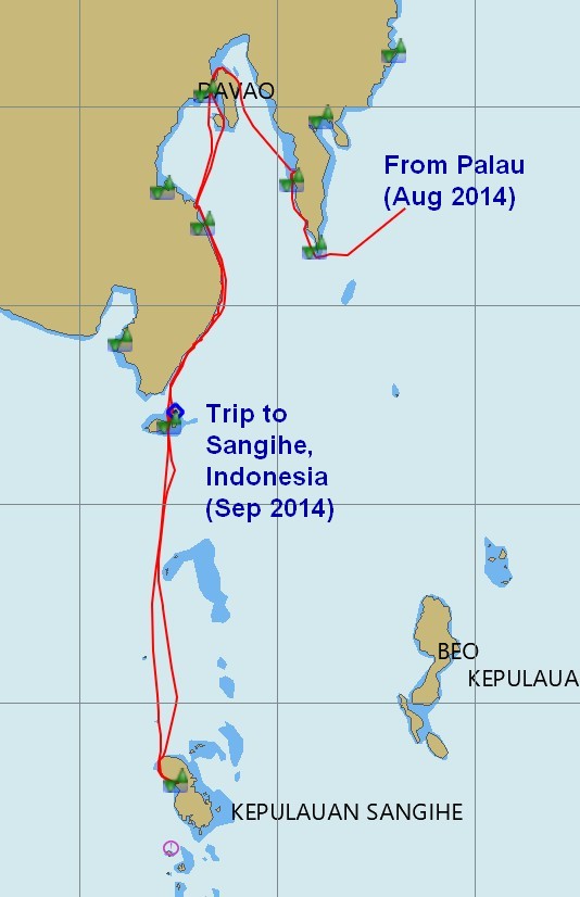 Samal to Sangihe with Rally Sep 2014